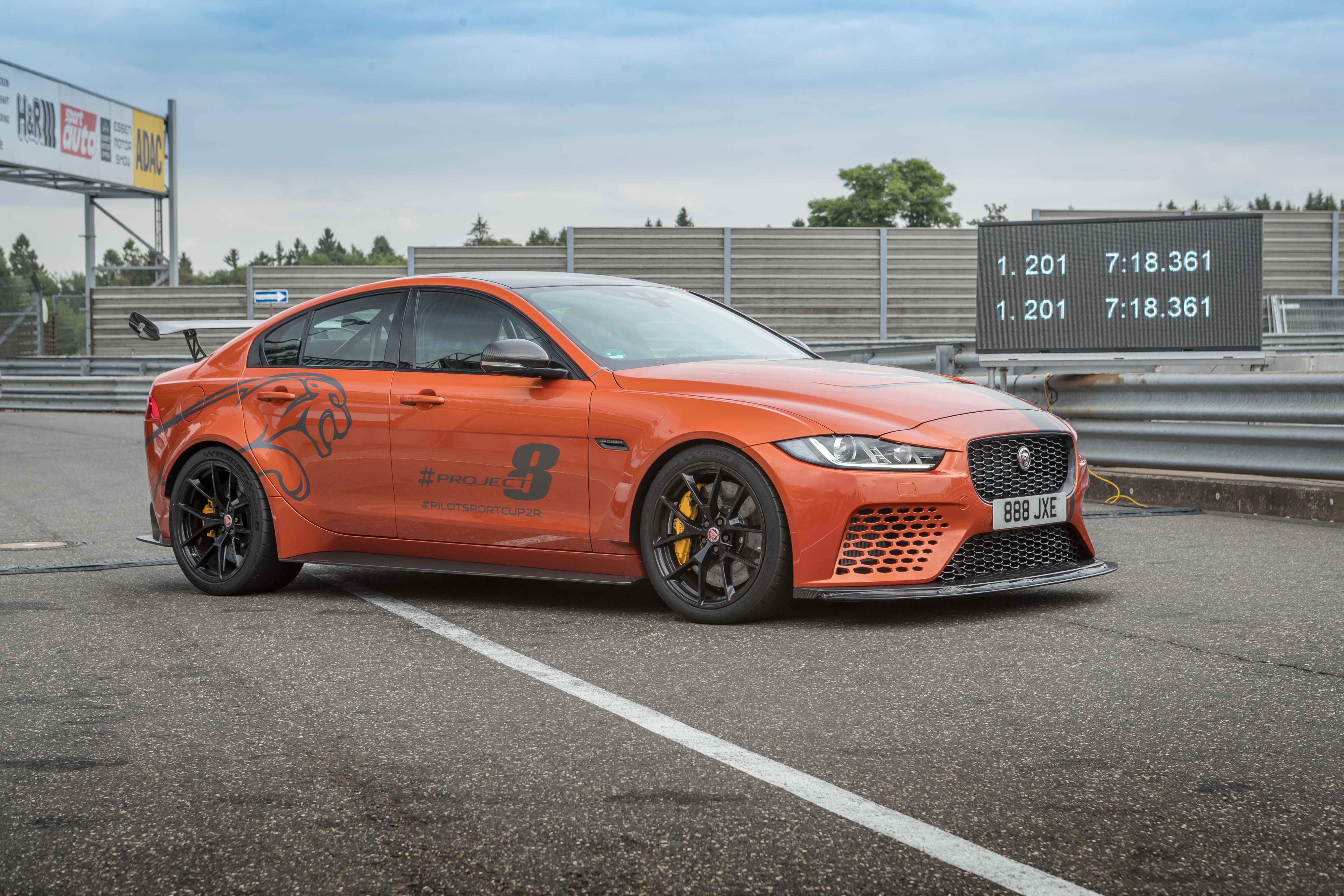 EL JAGUAR XE SV PROJECT 8 BATE SU PROPIO RÉCORD CARWAGEN